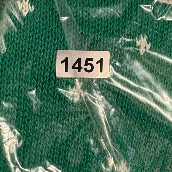 Kitestrings Holiday Cardigan Sweater Size 3T Green Kids Gold Button Details - Picture 11 of 11